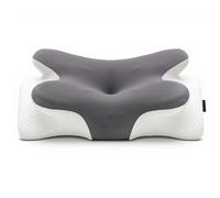 COSYLAND Cuscino cervicale in memory foam, cuscino ortopedico ed ergonomico, cuscino cervicale come cuscino per dormire sul lato, sulla schiena e sull'addome, confezione da 1