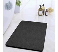 COSYLAND Tappeti bagno 40 x 60 cm - Tappetino Bagno - Tappeto Bagno Antiscivolo - Tappeto Bagno Assorbente - nero