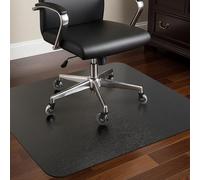 COSYLAND Tappeto Sedia Ufficio Salvapavimento, 120 x 150 cm, PVC nero