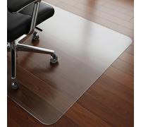 COSYLAND Tappeto trasparente salva parquet in PVC - Tappeto sedia ufficio antiscivolo con adesivi invisibili, facile da pulire, compatibile con tutti i pavimenti tranne moquette (120 x 150 cm)