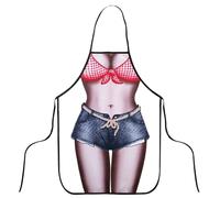 Cosysparks Grembiule Donna Divertente,Sexy Funny Novelty Cucina Grembiuolo Novelty Grembiuolo Cucina Cucina Grembiuolo BBQ Party Grembiuolo per Adulti per Donne Regalo (Stile 3)