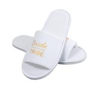 Cosysparks Pantofole damigella d'onore, pantofole sposa festa nozze pantofole con 6MM suole pantofole gallina do gallina per matrimonio festa gallina Regno EU:37~40