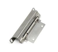 COSZWQDP 304 Stainless Steel Hidden Hinge for Folding And Detaching Electrical Cabinet DoorsConcealed Iron 1Pcs(Iron-17.5mm)