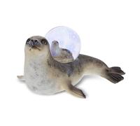 CoTa Global Seal Snow Globe - Sparkly Water Globe Figurine with Sparkl