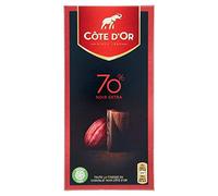 Côte d' or Fin 70% Noir Intense 100 G, confezione da 4 (4 x 100 G)