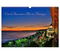 Côte d'Azur entre Mer et Montagne (Calendrier mural 2026 DIN A3 vertical), CALVENDO calendrier mensuel: La Côte d'Azur ou la French Riviera, un espace de lumière
