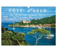 Cote d'Azur - Im Licht der blauen Küste (Wandkalender 2026 DIN A3 quer), CALVENDO Monatskalender: Lassen Sie sich bezaubern vom magischen Licht der französischen Mittelmeerküste.