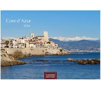 Cote dÁzur Kalender 2026 - Wandkalender | Fotokalender Frankreich 50x35cm Grosses Format - Atemberaubende Bilder der Côte d'Azur.