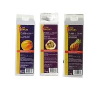 Cote Saveurs Purées - 1 mangue - 1 Fruits de la passion - 1 Ananas - (3x1kg)