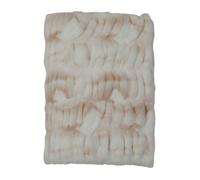 Côté Table Plaid, coperte REFUGE in Bianco 130x170 cm