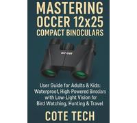 Cote Tech MASTERING OCCER 12x25 COMPACT BINOCULARS (Tascabile)