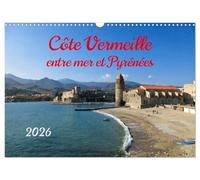 Côte Vermeille entre mer et Pyrénées (Calendrier mural 2026 DIN A3 vertical), CALVENDO calendrier mensuel: Profitez de la beauté de la Côte Vermeille ... des côtes les plus attrayantes de France.