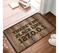 COTECI Zerbini per ingresso interno casa non c'è posto come 127.0.0.1 tappetino personalizzato porta anteriore tappetino benedica questo pasticcio interno tappetino di benvenuto (taglia : 40x60cm)