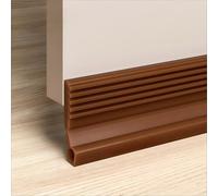 Cotensta 100cm Marrone Paraspifferi per Porte, Guarnizione per Porta per Protezione da Suoni, Freddo, Umidità e Insetti in Silicone, (brown)