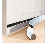Cotensta 96cm Bianco Paraspifferi per Porte, Paraspifferi Sotto la Porta, Isolamento Guarnizione Porta, Previene Spifferi e Infiltrazioni di Polvere, Acqua, Luce, (white)