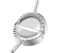 COTEY Empanda Press grande da 15,2 cm, in acciaio inox, per ravioli, pierogi e torte a mano