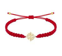 Cotigo Bracciale Filo Destino in acciaio inossidabile con simboli, amuleti protettivi e portafortuna, Amuleti contro il malocchio - Bracciale da donna/bracciale da uomo, regalo originale., Talla única