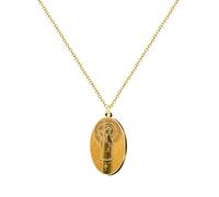 cotigo - Collana in acciaio inox vergine, santi di Spagna, cattolico, religione, patrono della Spagna, Religion, regalo donna, regalo uomo, regalo per nonna., Mediano-largo, Acciaio inossidabile