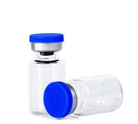 COTOM Flaconcini di vetro da 2 ml, sterili, vuoti, con tappi e gomma, fiale sigillate in laboratorio per campioni di liquidi (50 pezzi)