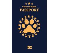 Coton de Tulear: Pet Passport for Daily Routine Checklist & Training, Grooming Vaccination Medical Vet Care Record Keeping Log Book for Dog Owner and Lovers Dog and Puppy Care