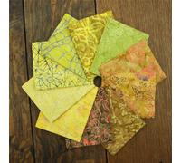 Cotone Batik Pretagliate Tessuto Fat Quarter Quilting Patchwork 50.8cm x 48.3cm