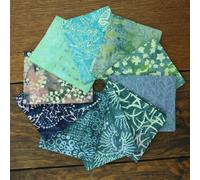 Cotone Batik Pretagliate Tessuto Fat Quarter Quilting Patchwork 50.8cm x 48.3cm