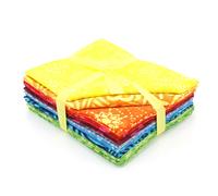 Cotone Batik Pretagliate Tessuto Fat Quarter Quilting Patchwork 50.8cm x 48.3cm