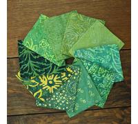 Cotone Batik Pretagliate Tessuto Fat Quarter Quilting Patchwork 50.8cm x 48.3cm