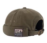 Cotone Cappellino da Portuale Uomo Retro Dockercap Berretto Docker da Motociclista