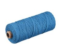 Cotone Corda Intrecciati Corda Cavo Blu Lago 100m/109 Iarde 2mm Diametro