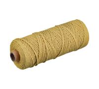 Cotone Corda Intrecciati Corda Cavo Giallo 100m/109 Iarde 2mm Diametro