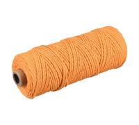 Cotone Corda Intrecciati Corda Cavo Oro 100m/109 Iarde 2mm Diametro