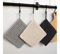 Cotone Corda Tessuto Sottobicchiere Tovaglietta Quadrato Heat-Inslution Cup Mat