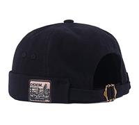 Cotone Dockercap Berretto da Portuale Uomo Retro da Motociclista Cappellino