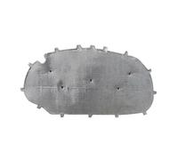 Cotone Fonoassorbente In Alluminio Per Motore Per Golf 6 Per GTI Accessori Per Auto Riduce Il Rumore Isolamento Acustico Tappetini Isolanti per Auto(D'argento)