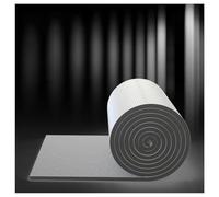 Cotone isolante acustico for auto,Isolamento Termico Autoadesivo e Stuoia fonoassorbente in Cotone Isolante Termico,Lamina Termoriflettente,Pannello Riflettente Termosifoni(15MM(THK),1*10m/3.2*32.8ft)