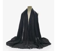 Cotone Lino Sciarpa Autunno Inverno Rétro Morbido Foulard Viscosa Moda Nuovo