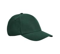 Cotone Organico Twill 5 Pannello Baseball Cappello Beechfield Earthaware Classic