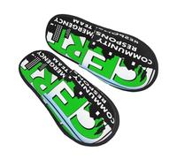 Cotone Pantofole Squadra Di Risposta Alle Emergenze Della Comunità Comode Pantofole Lavabili Slippers Per Casa Hotel Interno L