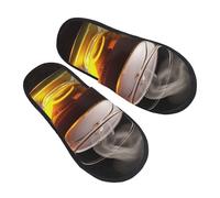 Cotone Pantofole Tazza Di Tè Comode Pianelle Antiscivo Ciabatte Per Interno Invernale Esterno L