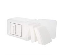 Cotone per Unghie Gel, 200 Pz/set Tampone di cotone per unghie di carta Pulitore di rimozione di gel polacco per manicure Pulisci il cuscinetto di cotone privo di lanugine