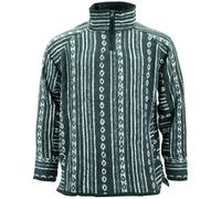 Cotone Spazzolato Giacca Cardigan LoudElephant Felpa Hippy Maglione Zip Pullover