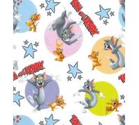 Cotone Stampa Digitale Design Tessuto Stoffa - Tom & Jerry