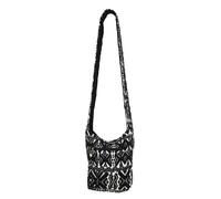 Cotone Tela Borsa da Spalla Aztec Tribale Motivo Intrecciato Borsa a Tracolla