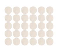 Cotone Teli per Vaporiera Beige 30 Pezzi Rotondi Riutilizzabili