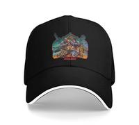 Cotone Traspirante Metal Gear Solid 3 Snake Berretto da Baseball Unisex Uomo Stampa Cappello da Camionista Estate Trendy Escursionismo Pesca Cappellini da Baseball Regolabili Regalo