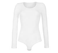 Cotonella 1 Set da 2 Body Manica Lunga in Cotone bielastico. Bianco Quinta