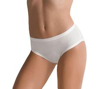Cotonella 12 Pezzi Slip Donna L'Altra 3363 Midi in Cotone Bielastico, Bianco 6/XXL
