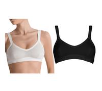 Cotonella, 2 reggiseni Brassiere in cotone elasticizzato art. GD065