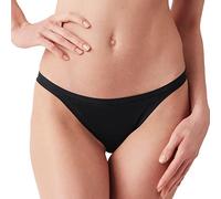 Cotonella 2 Tanga Donna Art. 3364K2 Multipack (2 Pezzi) - Nero tg. 4